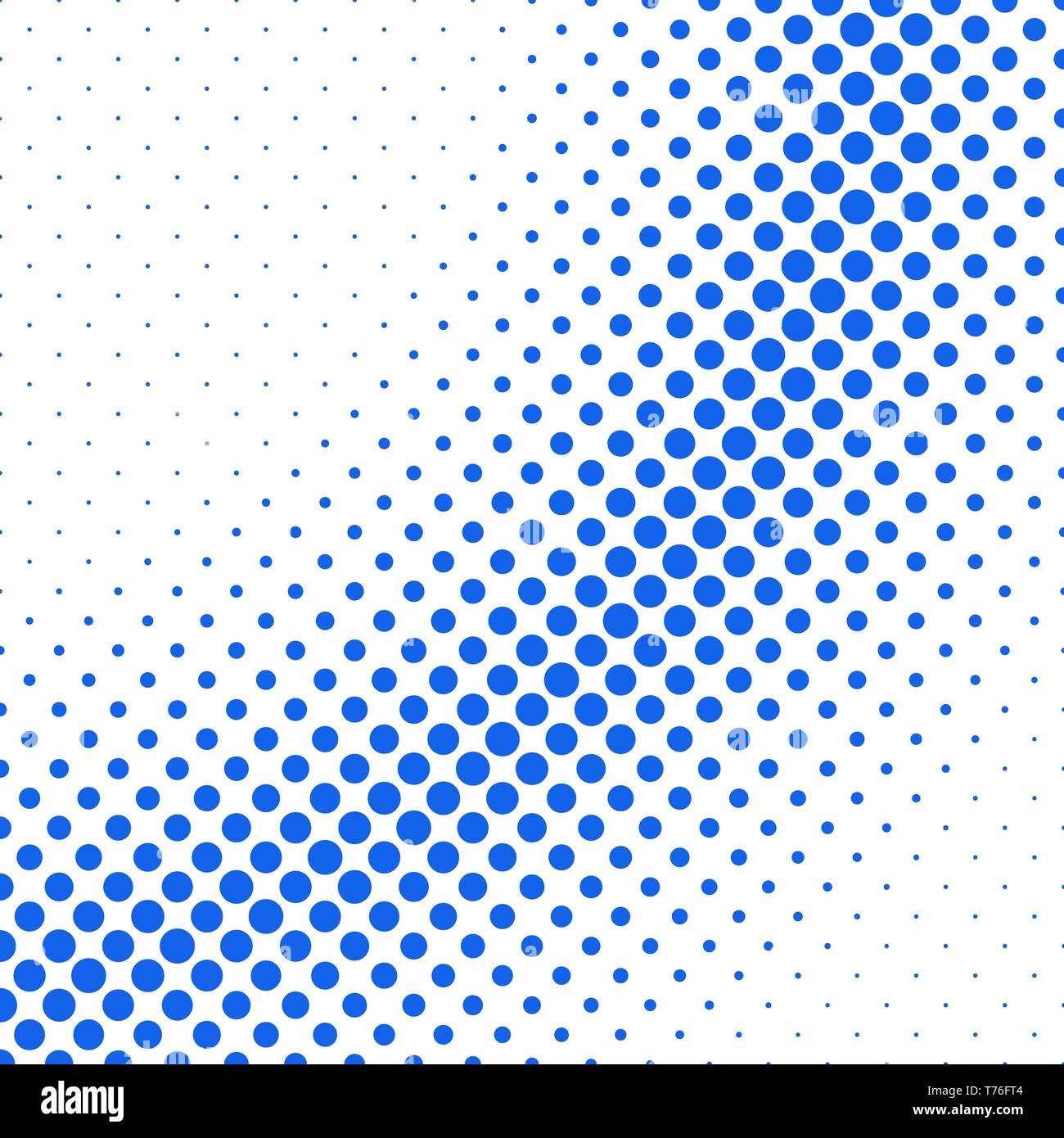 Retro abstract halftone circle pattern background - vector illustration ...