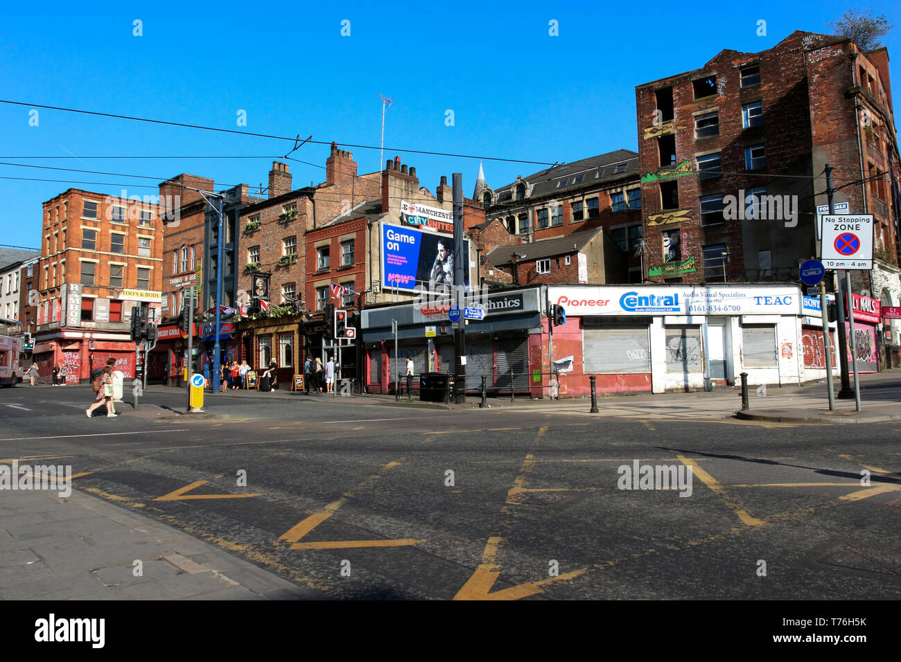 Shudehill, Northern Quarter, Manchester, UK Stock Photo Alamy