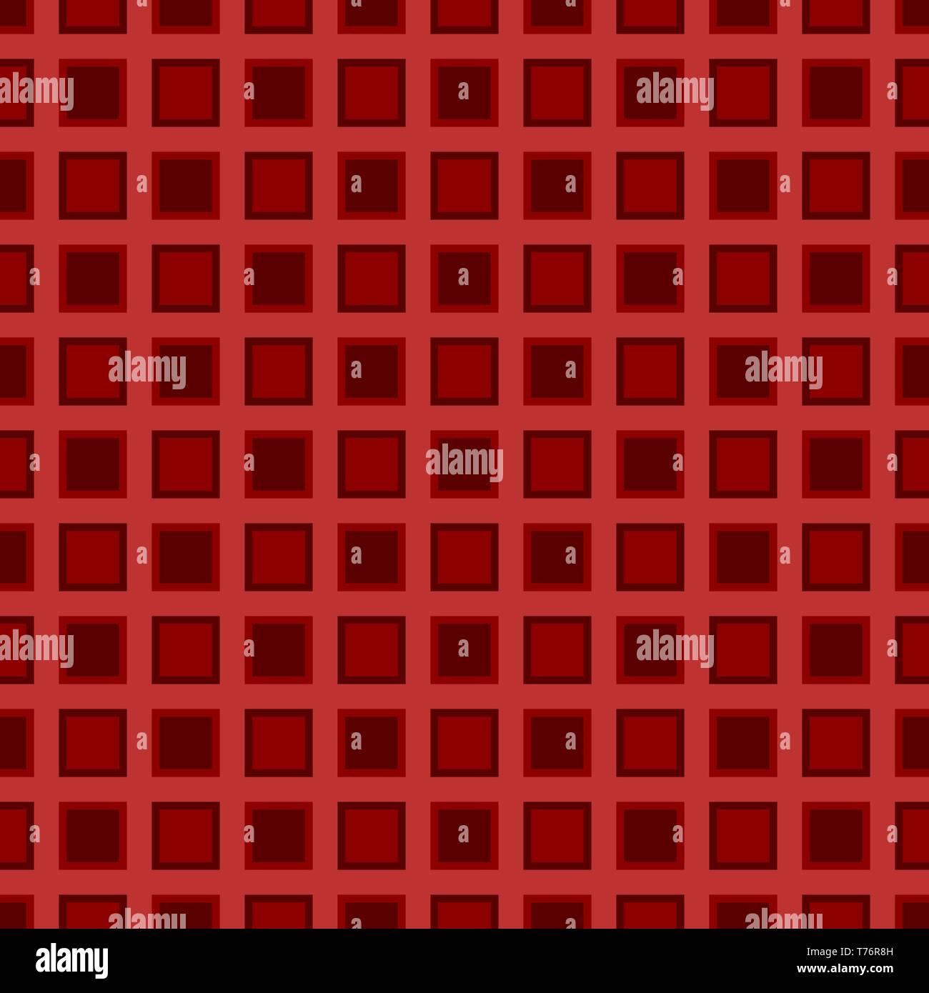 Abstractal square pattern background design - color vector illustration ...
