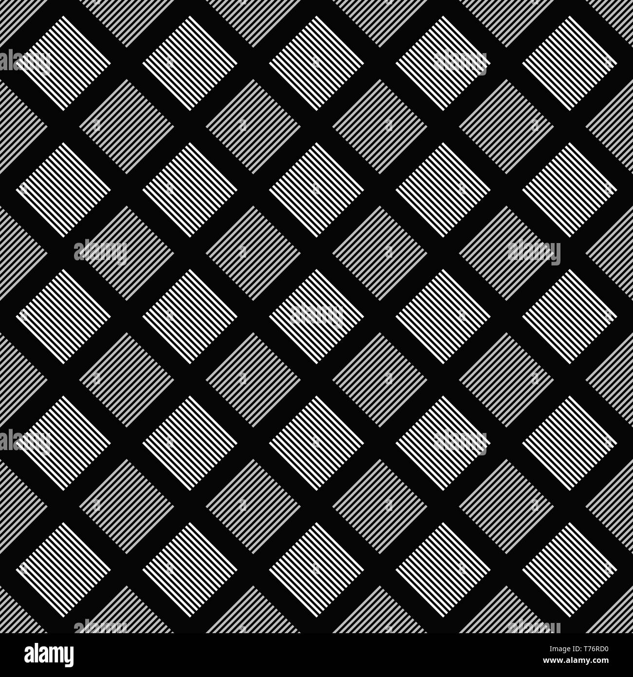 Abstract seamless square pattern background - vector graphic Stock Vector