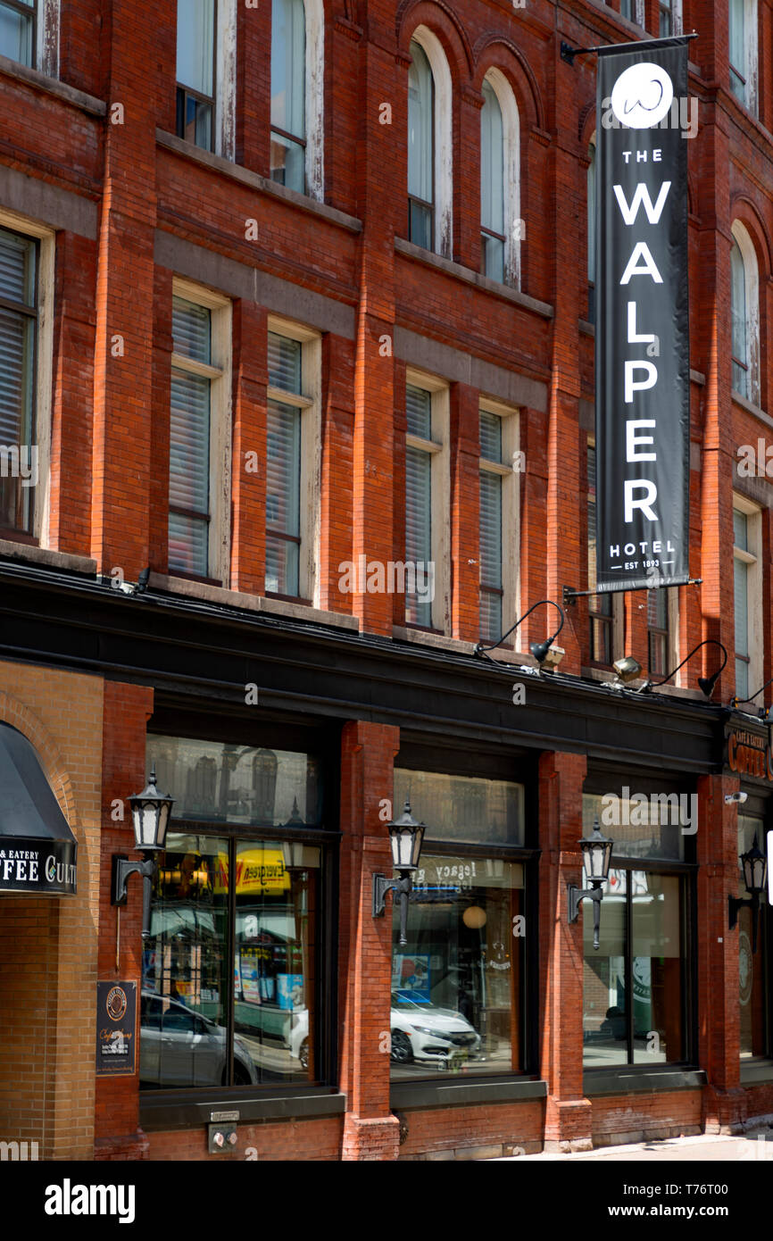 The Walper Hotel Kitchener Ontario Canada Stock Photo Alamy