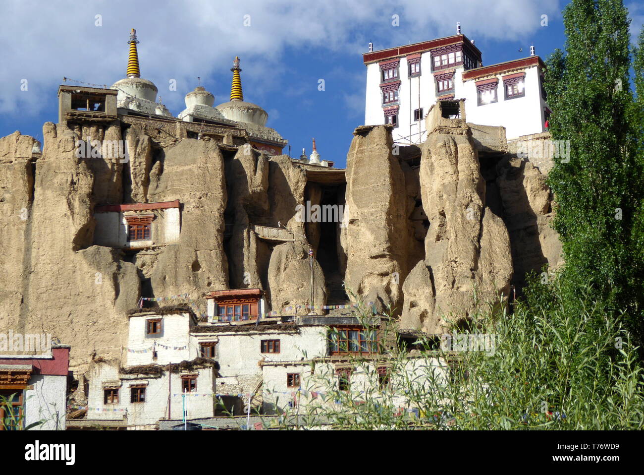 Lamayuru Monastery in Ladakh, India Stock Photo