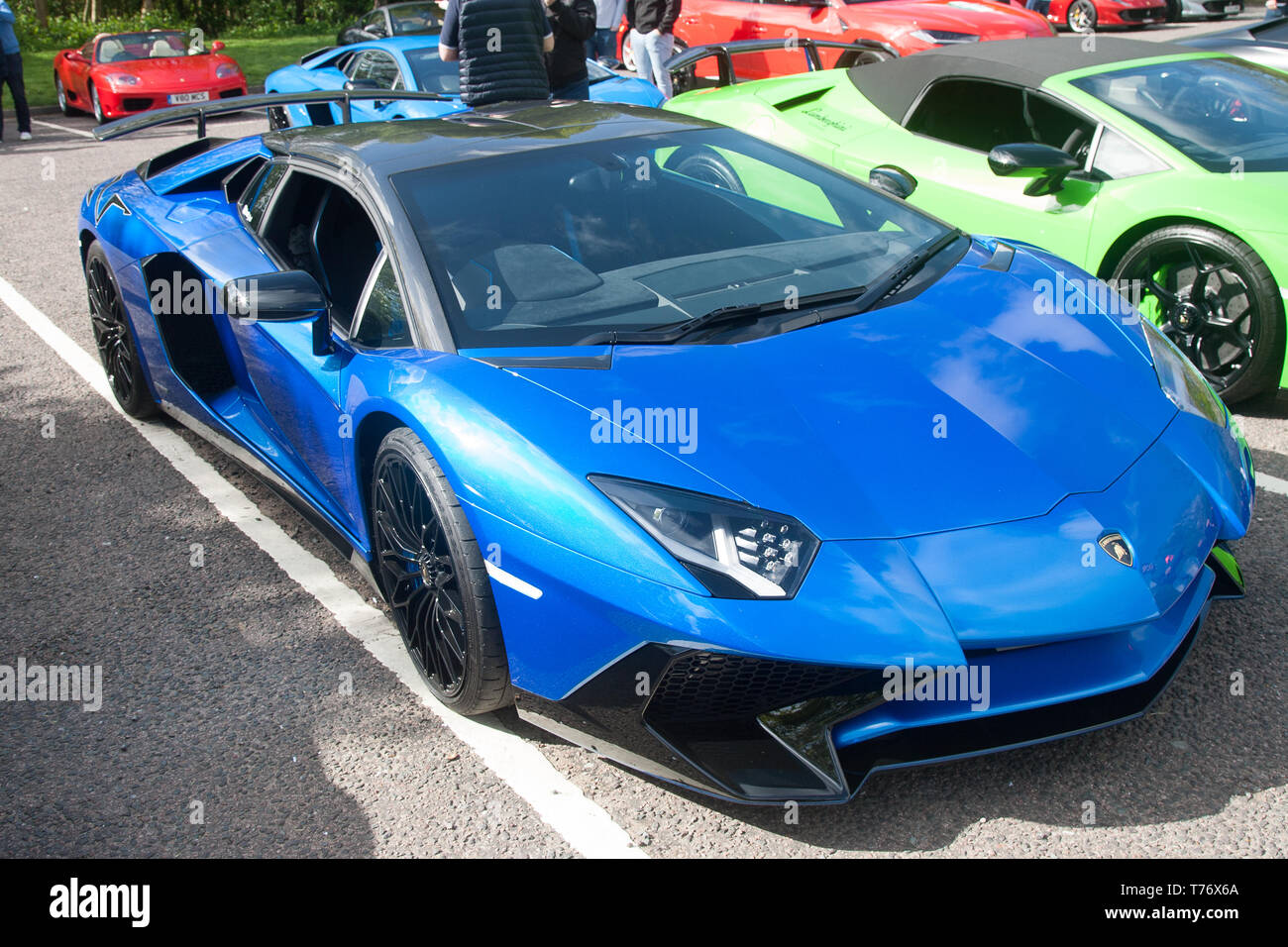 Expensive classic sports cars Stock Photo - Alamy