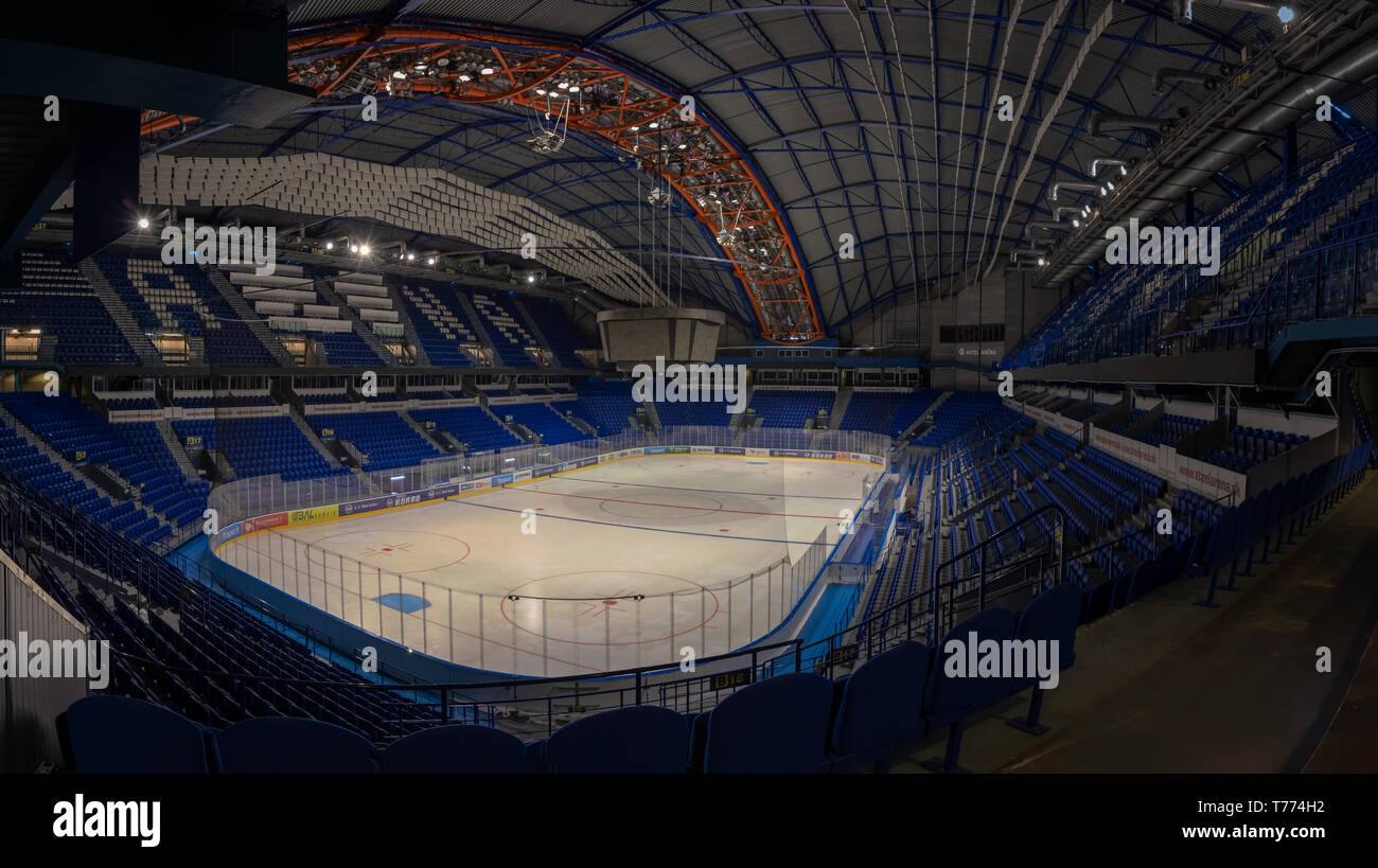 Steel Arena, Kosicea great place to see some good old fashion European  hockey,and it's also a piece of Slovakian hockey history.