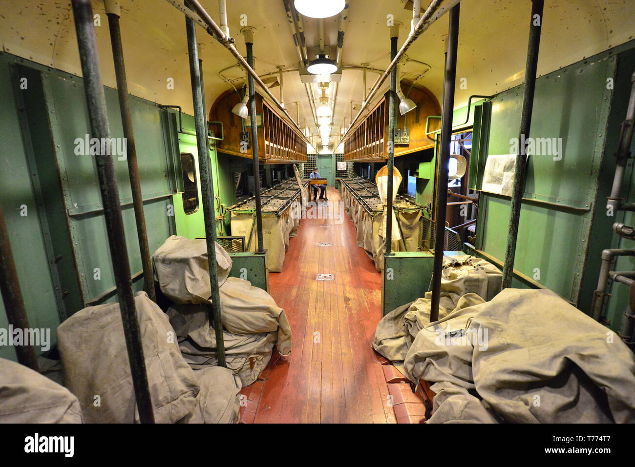 Letter sorting wagon hi-res stock photography and images - Alamy