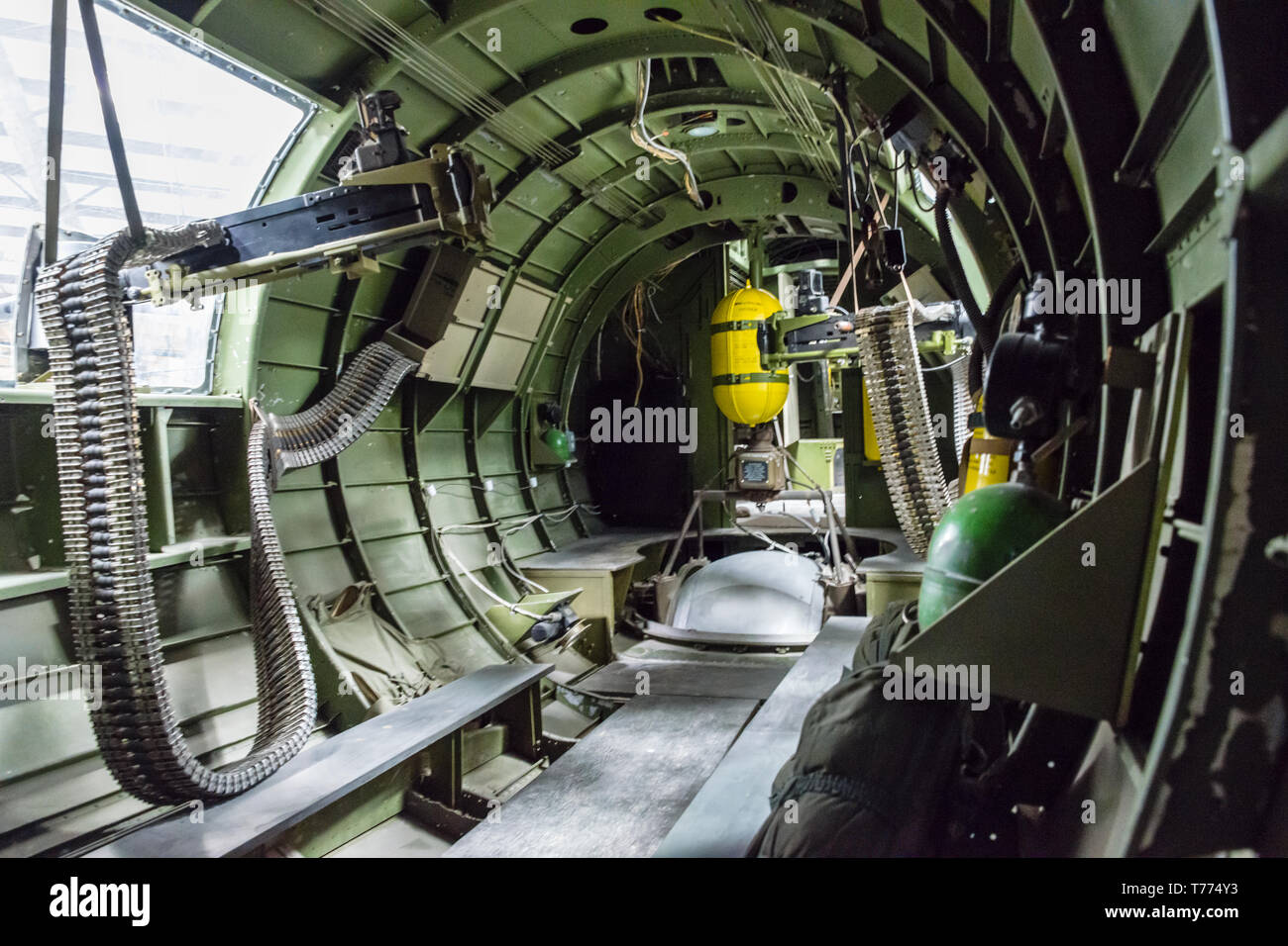 B 17 Flying Fortress Interior Stock Photo 245405303 Alamy