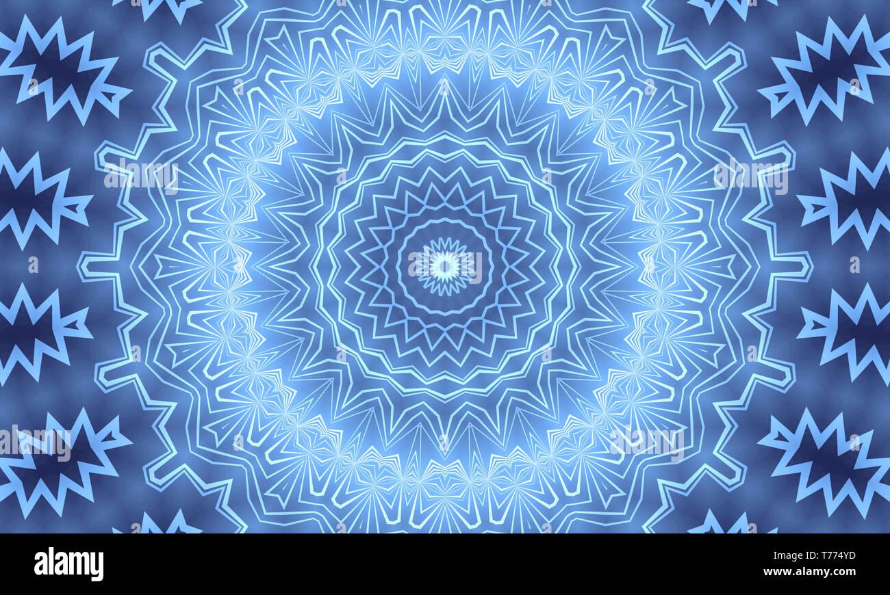Gradient blue background with abstract radial pattern Stock Photo - Alamy