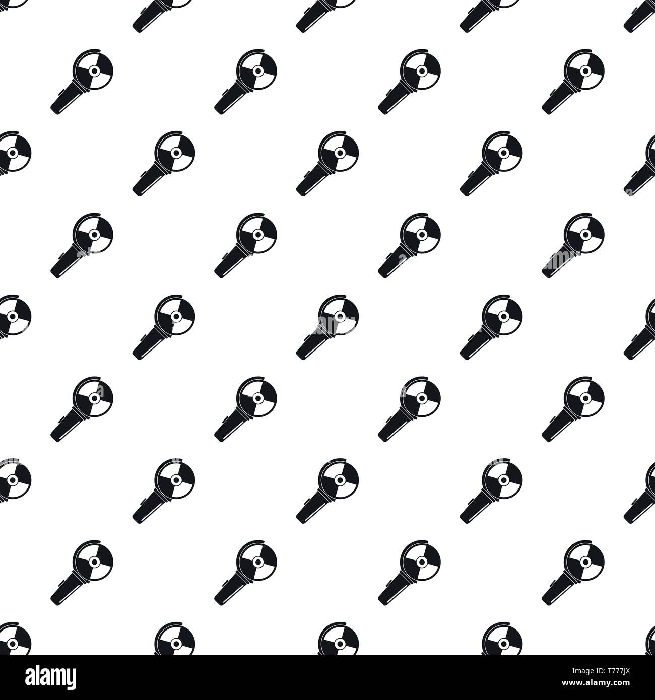Angle grinder pattern seamless vector repeat geometric for any web design Stock Vector