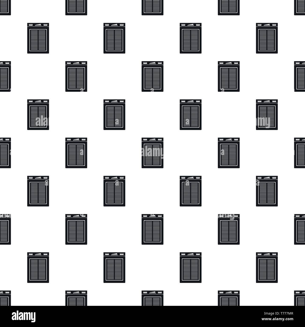 Power solar bank pattern seamless vector repeat geometric for any web design Stock Vector