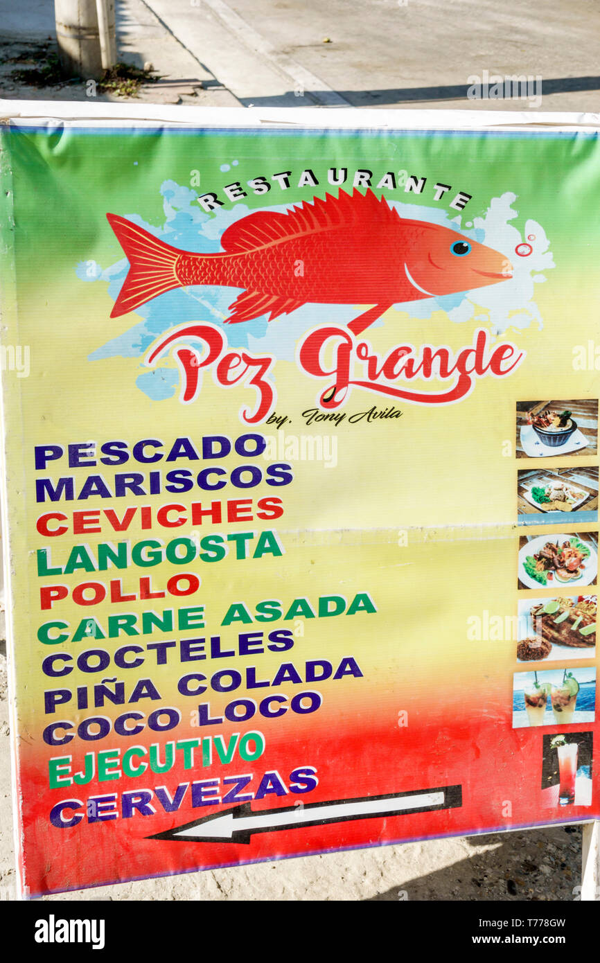 Colombia Cartagena El Laguito Restaurante Pez Grande Restaurant Restaurants Food Dine Dining Eating Out Casual Cafe Cafes Bistro Bistros Seafood Stock Photo Alamy