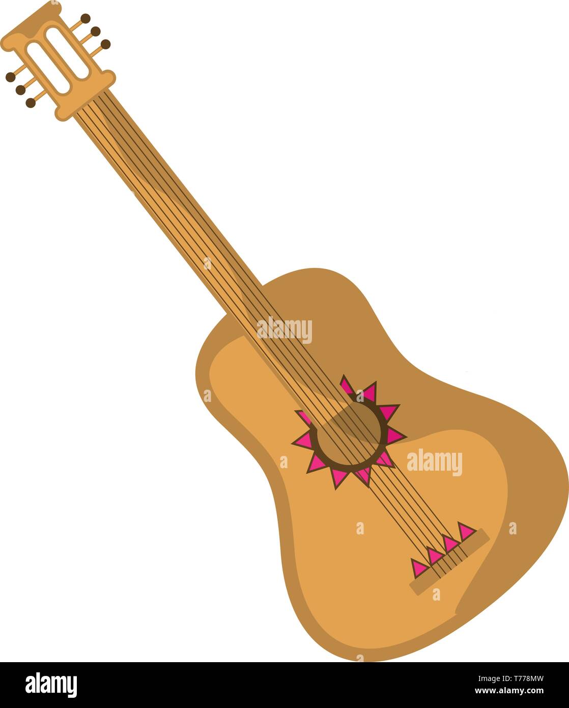 Spanish guitar Stock Vector Images Alamy