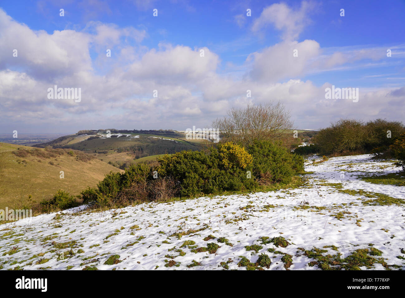 Devils Dyke Sussex Winter High Resolution Stock Photography and Images ...