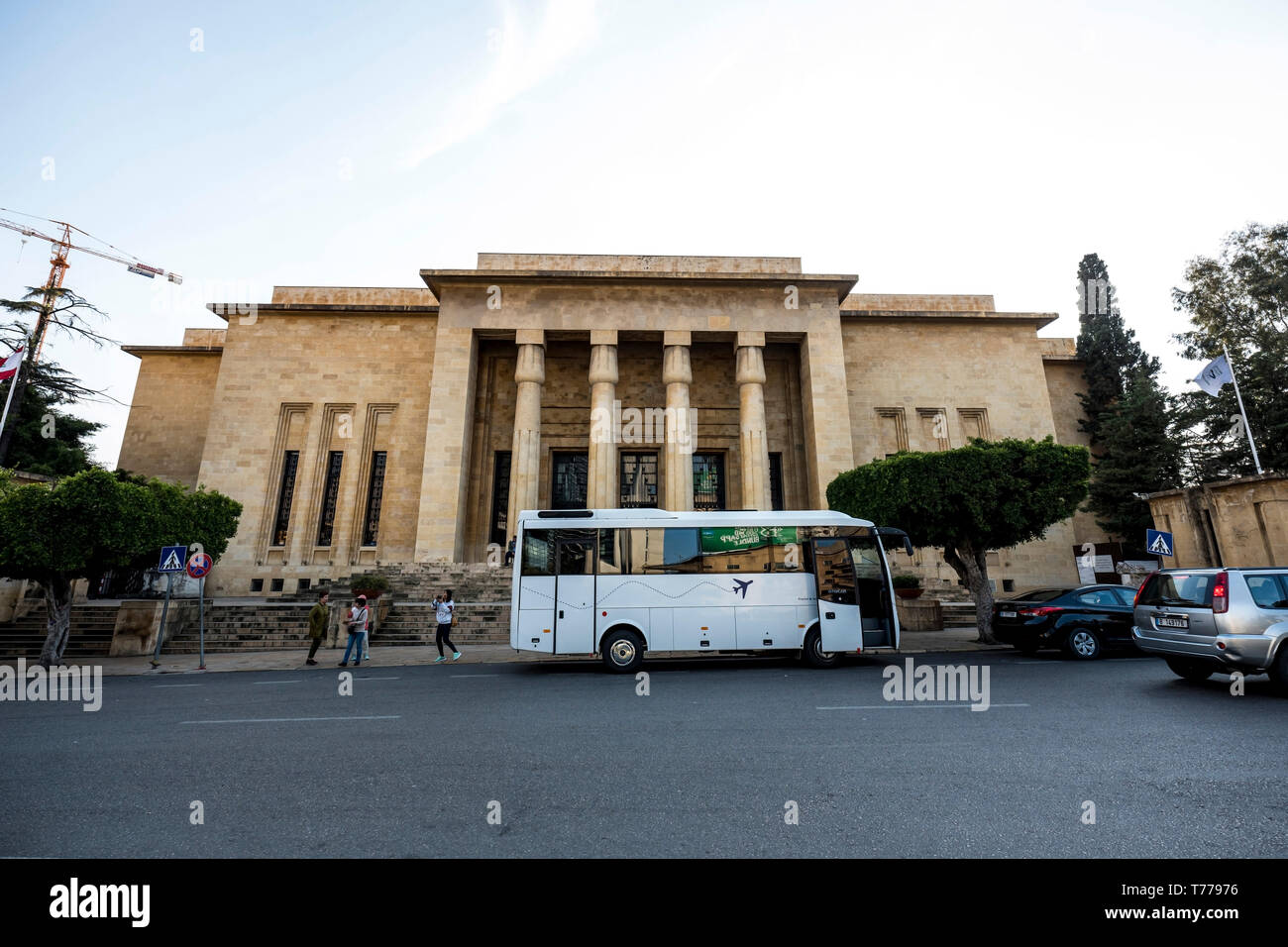 National Museum of Beirut, Lebanon. Stock Photo