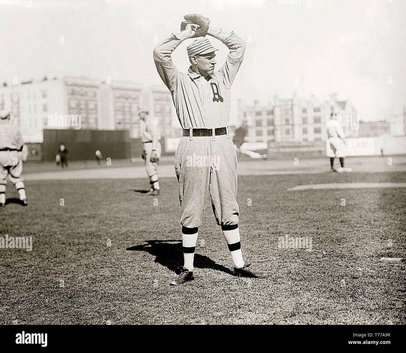 Cy Morgan, Philadelphia Athletics, 1910. Stock Photo