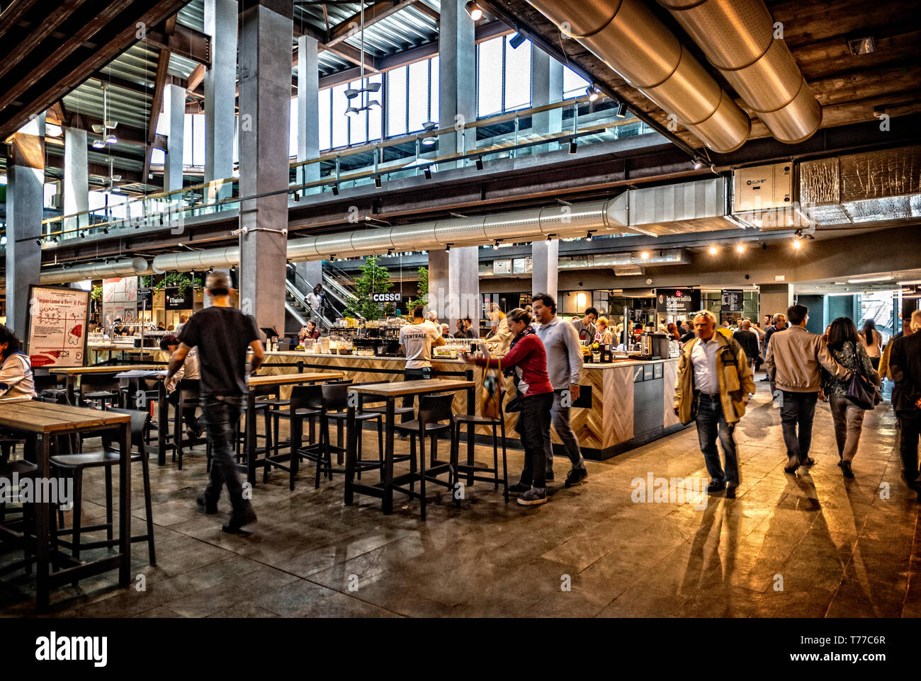 Fuksas turin mercato centrale hi-res stock photography and images - Alamy