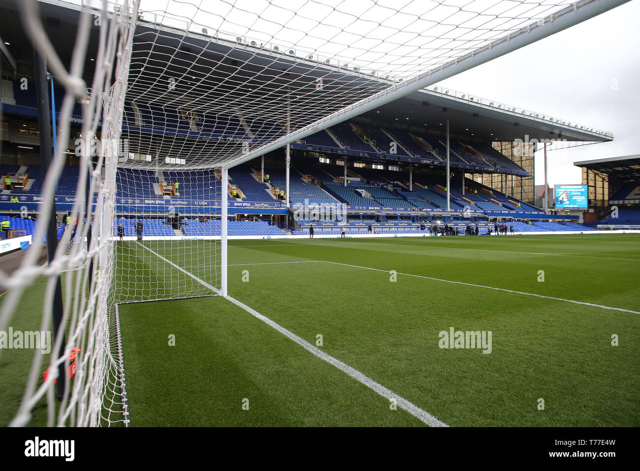 Liverpool, UK. 03rd May, 2019. A general view before the Premier League match between Everton and Burnley at Goodison Park on May 3rd 2019 in Liverpool, England. Credit: PHC Images/Alamy Live News Stock Photo