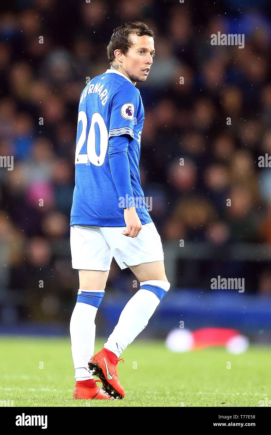 Liverpool, UK. 03rd May, 2019. Bernardo of Everton during the Premier League match between Everton and Burnley at Goodison Park on May 3rd 2019 in Liverpool, England. Credit: PHC Images/Alamy Live News Stock Photo