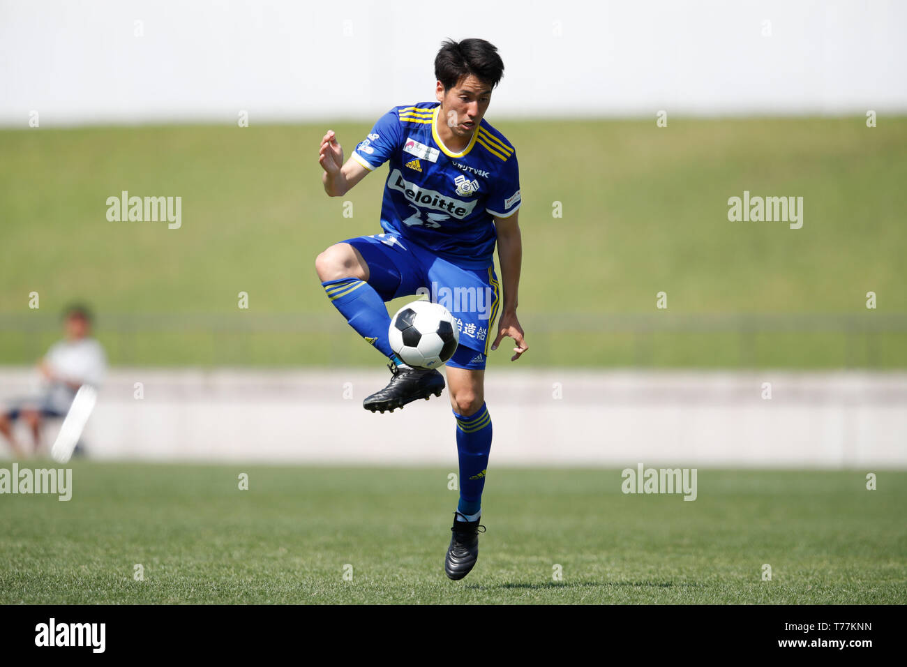 Nagoya City Minato Soccer Field Aichi Japan 5th May 19 Keishi Kusumi Fc Imabari May 5 19 Football Soccer Japan Football League Jfl 19 Between Fc Maruyasu Okazaki 2 1 Fc Imabari