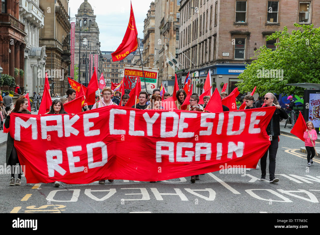 Glasgow Uk 05th May 2019 Representatives And Officials From
