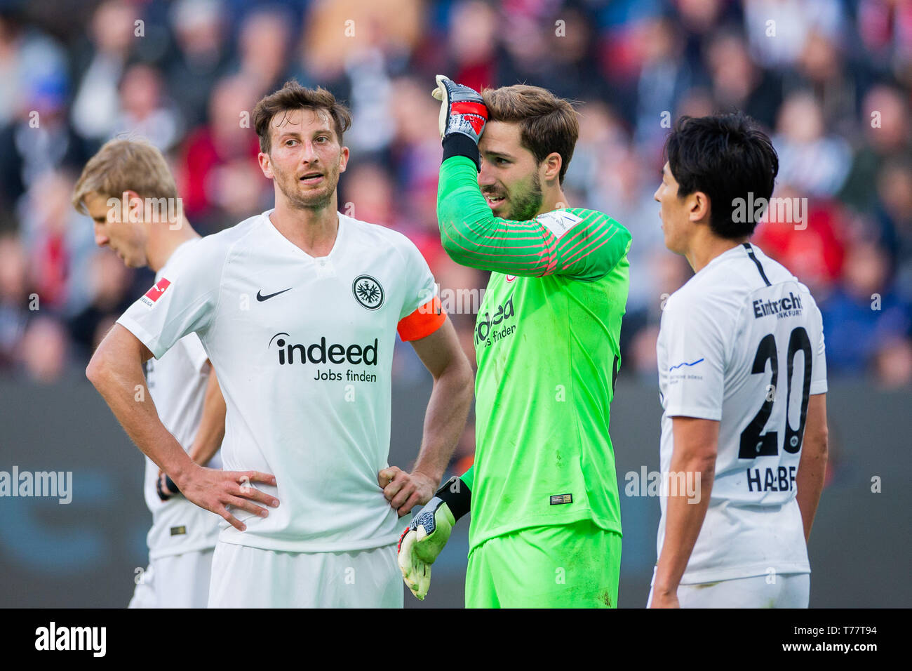 Leverkusen Germany 05th May 2019 Soccer Bundesliga Bayer Leverkusen Eintracht Frankfurt 32nd Matchday In The Bayarena