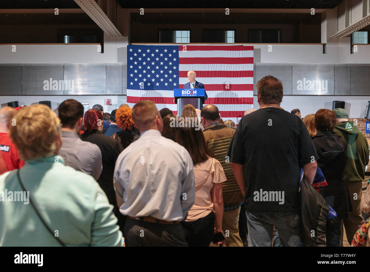 Former Vice President Joe Biden held a presidential campaign rally at ...