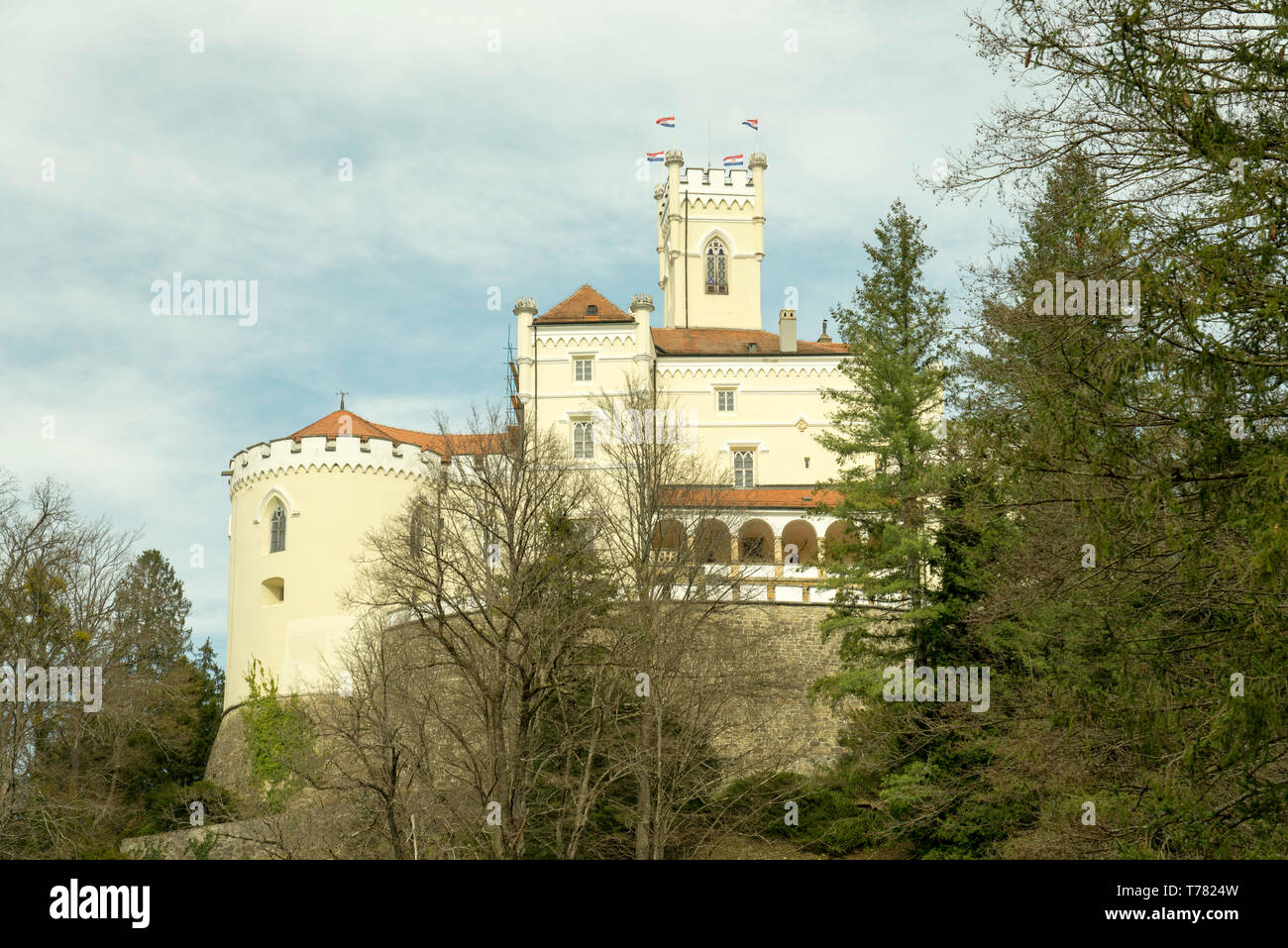 The Trakoscan Castle, Zagorje, Croatia Stock Photo