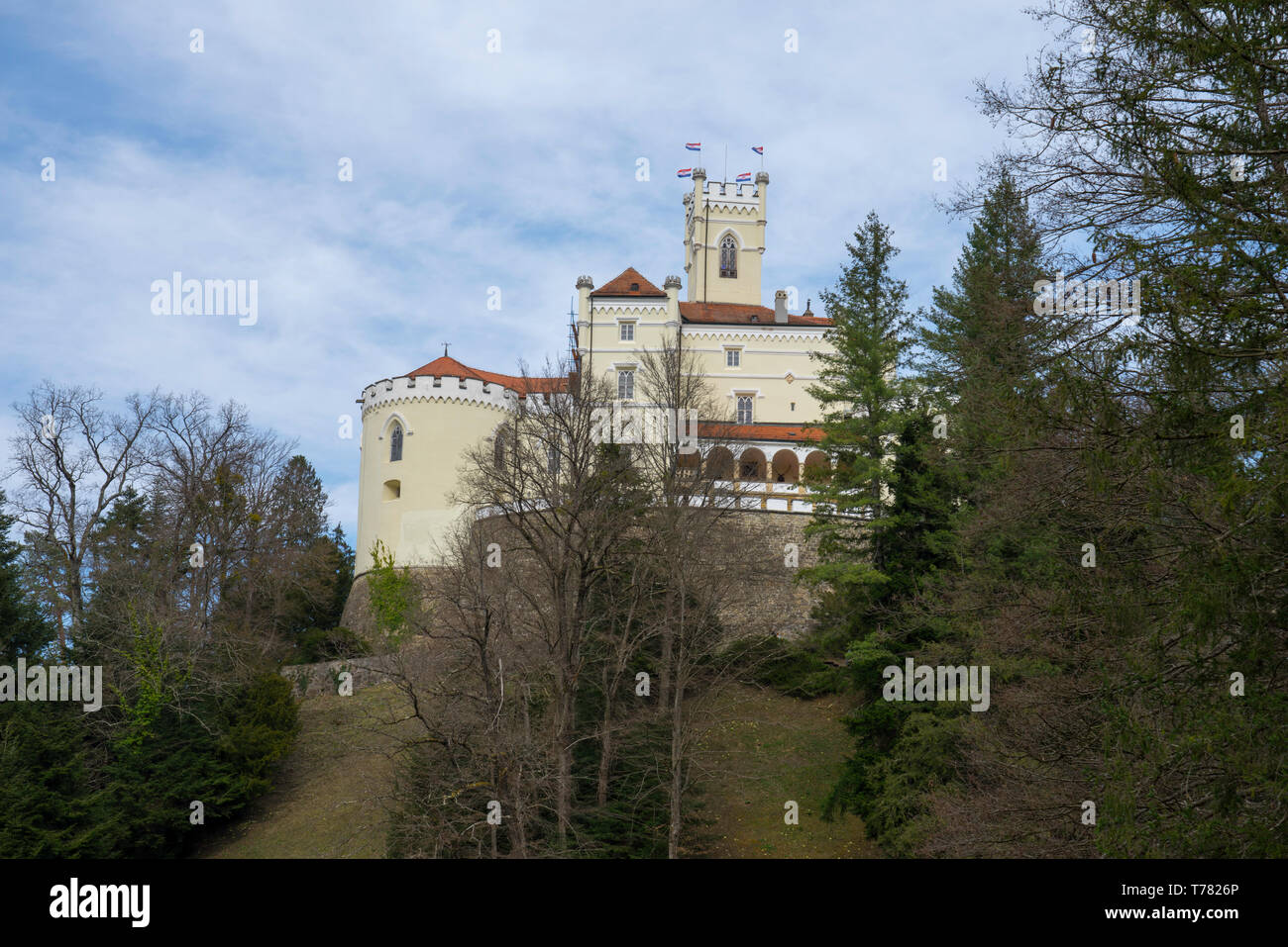 The Trakoscan Castle, Zagorje, Croatia Stock Photo
