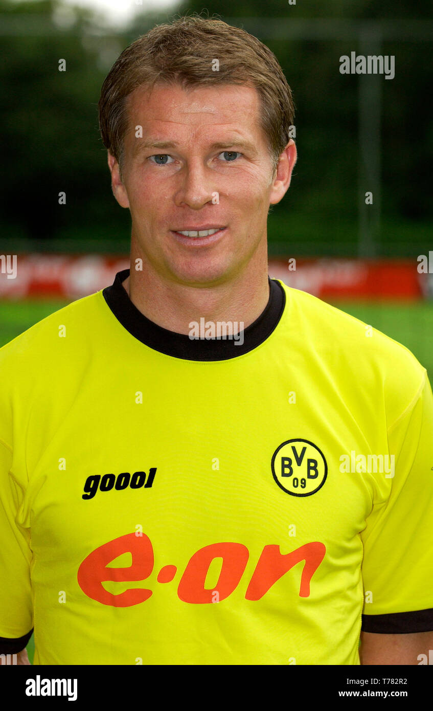Dortmund, Germany 4.7.2003, Team presentation Borussia Dortmund, Season  2003/2004 --- Stefan Reuter Stock Photo - Alamy