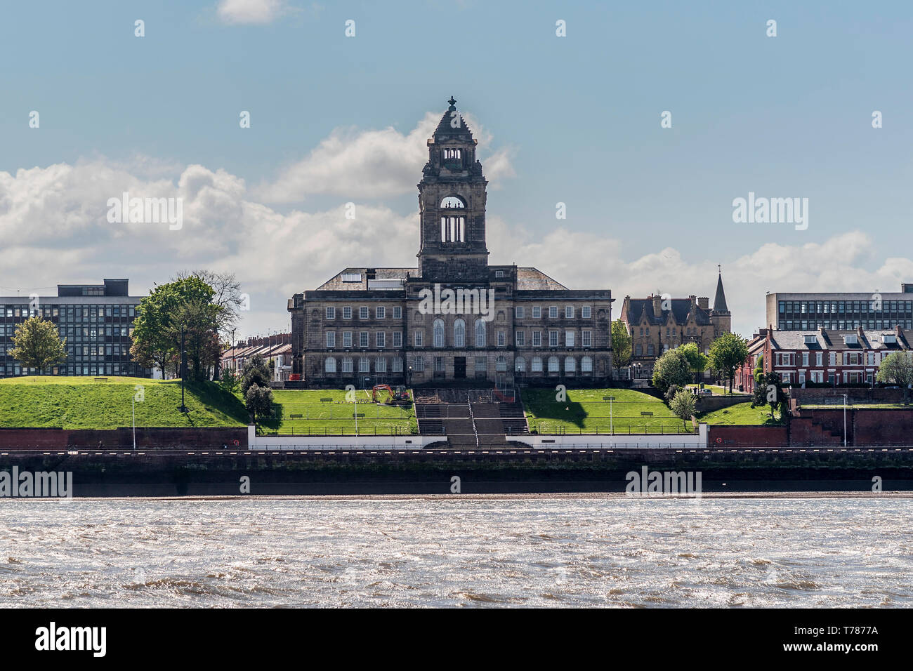 Wallasey Town Hall. Stock Photo Alamy