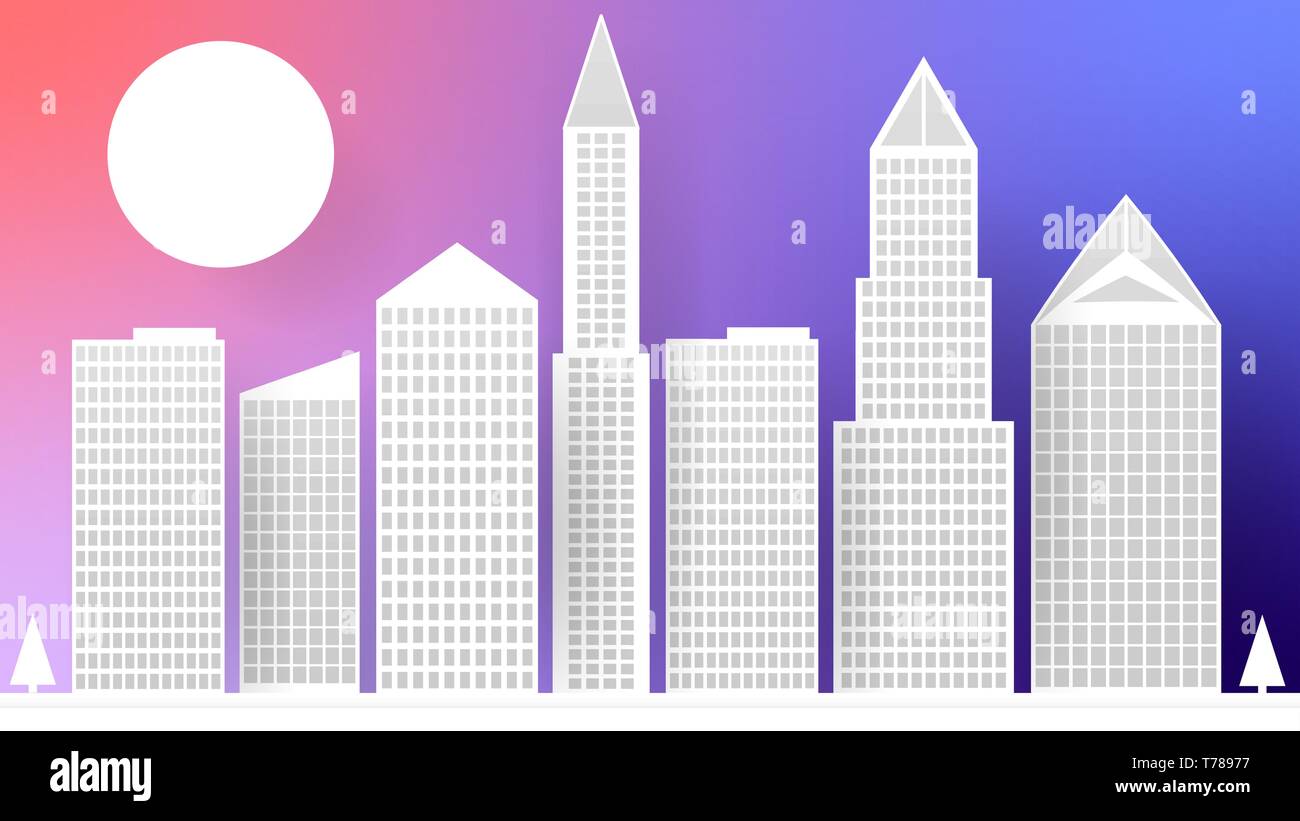 City paper abstract multi-colored background for your needs . Vector illustration Stock Vector