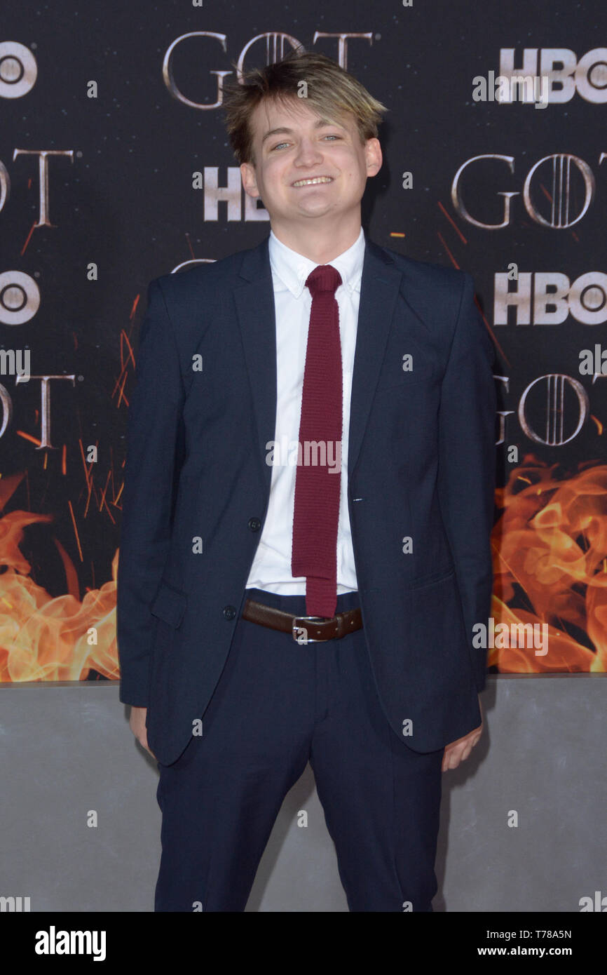 Game of Thrones' season 8 premiere held at Radio City Music Hall - Arrivals  Featuring: Jack Gleeson