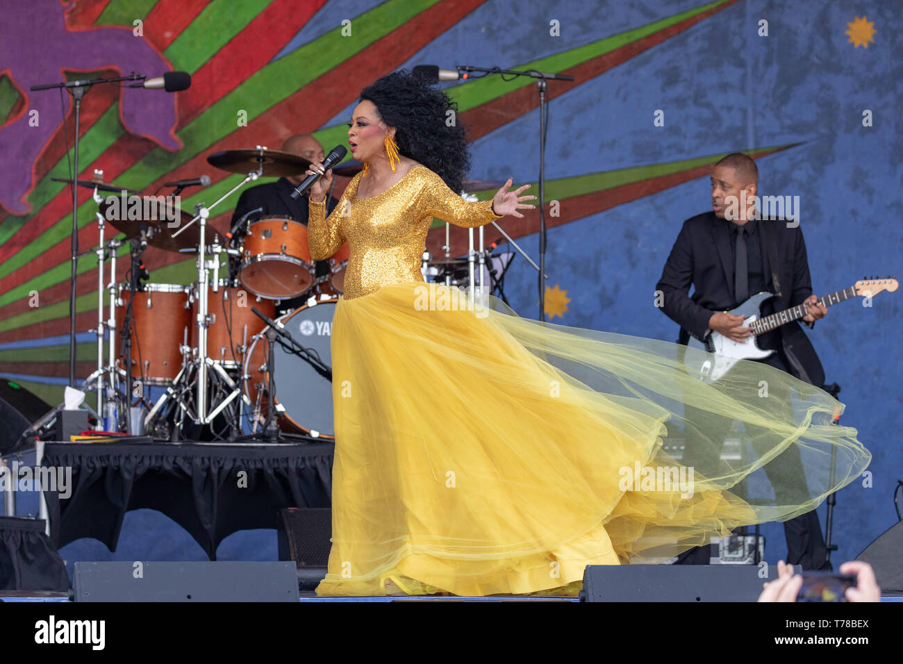 May 4, 2019 New Orleans, Louisiana, U.S Iconic Motown singer DIANA