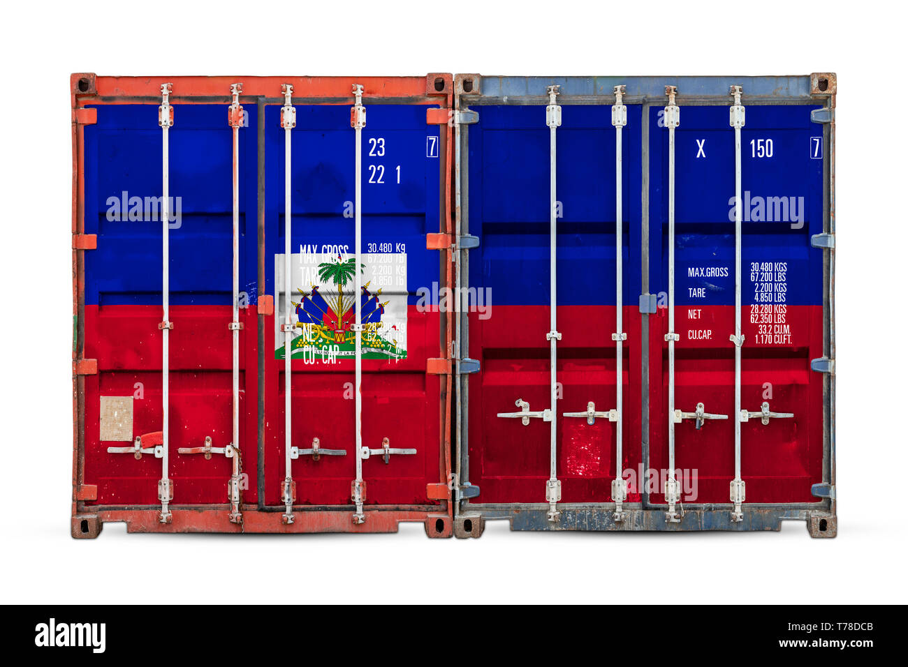 The concept of Haiti exportimport and national delivery of goods
