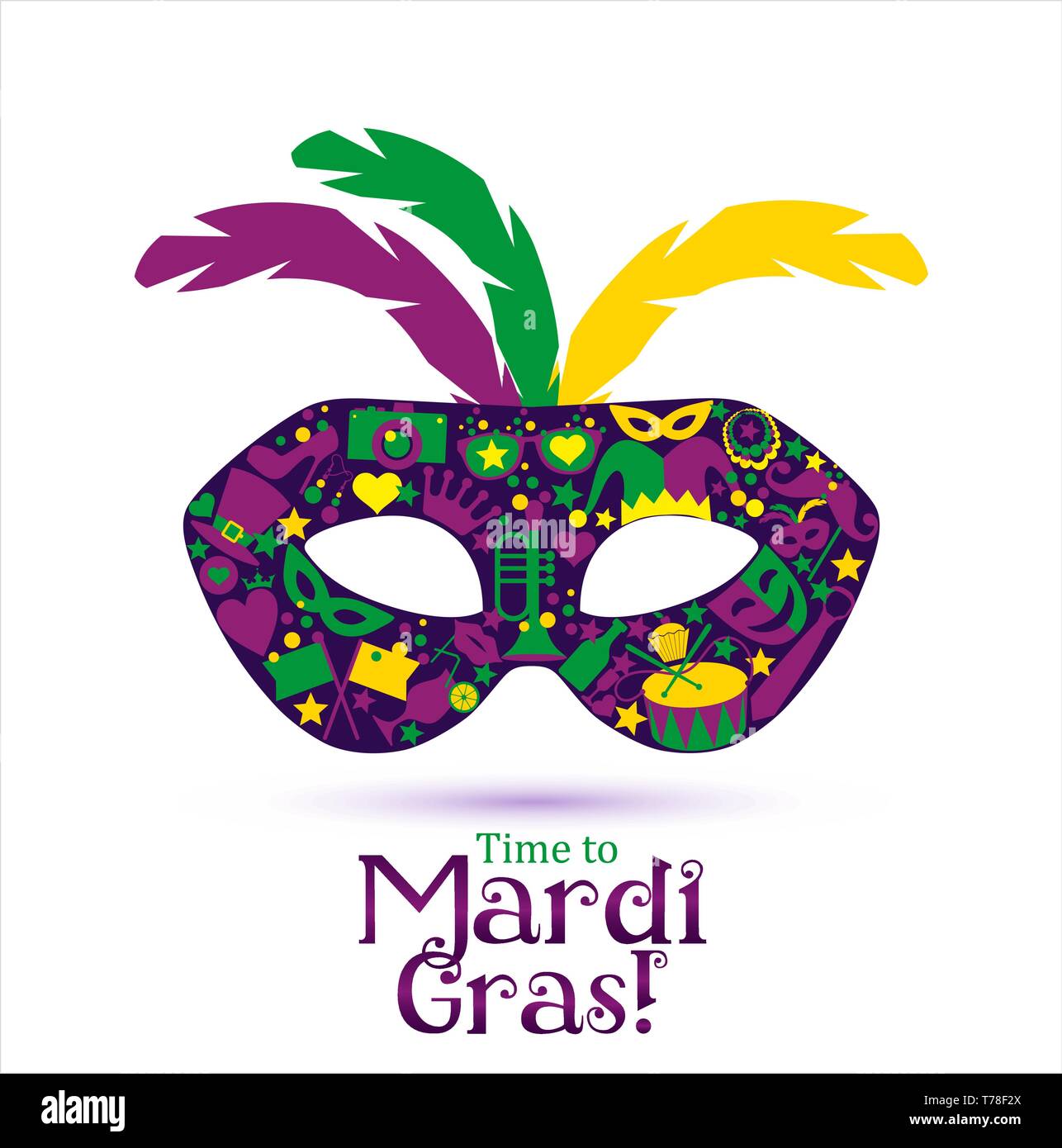 Mardi vector vectors hi-res stock photography and images - Alamy