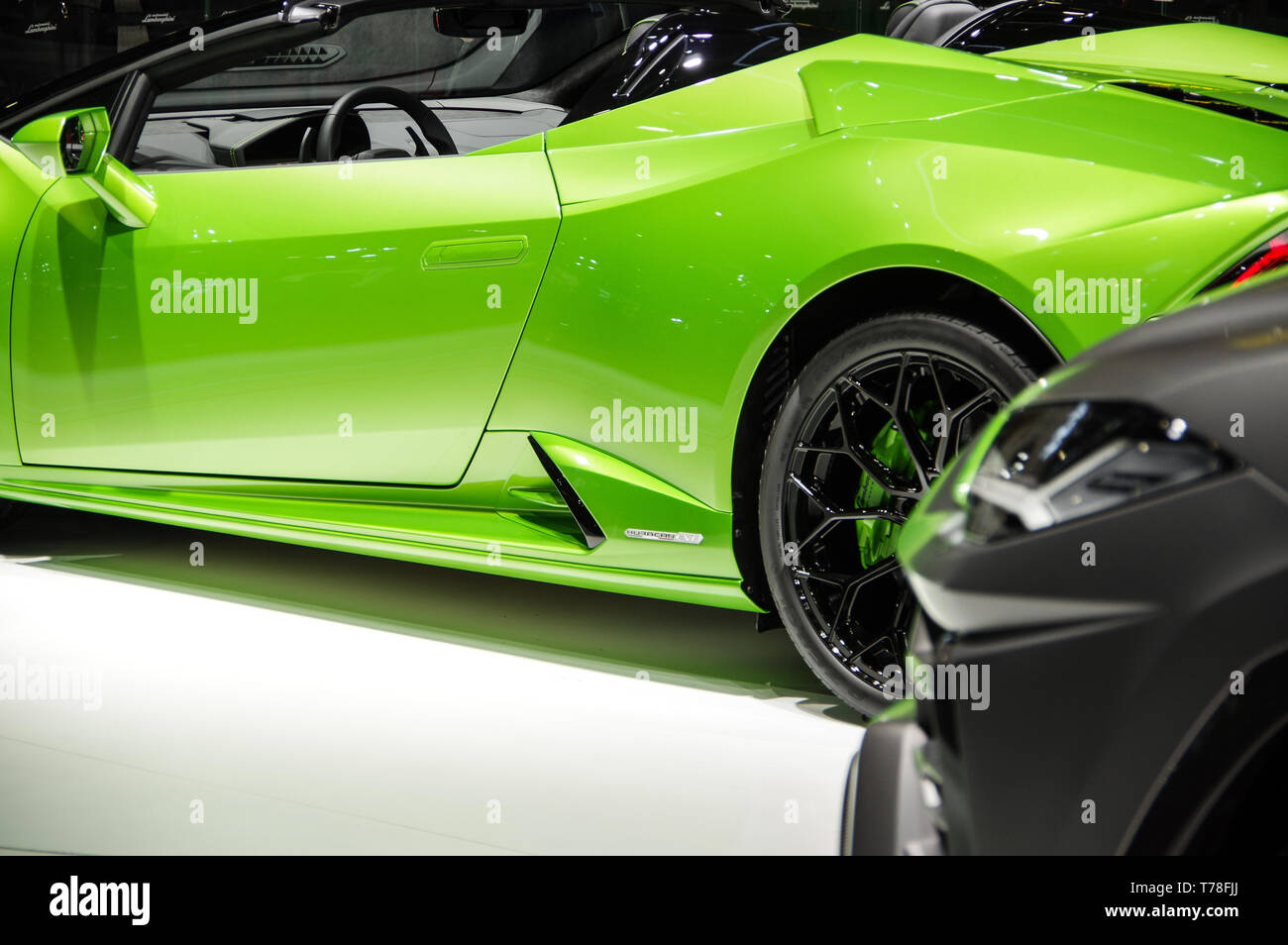 Modern car body detail Stock Photo Alamy