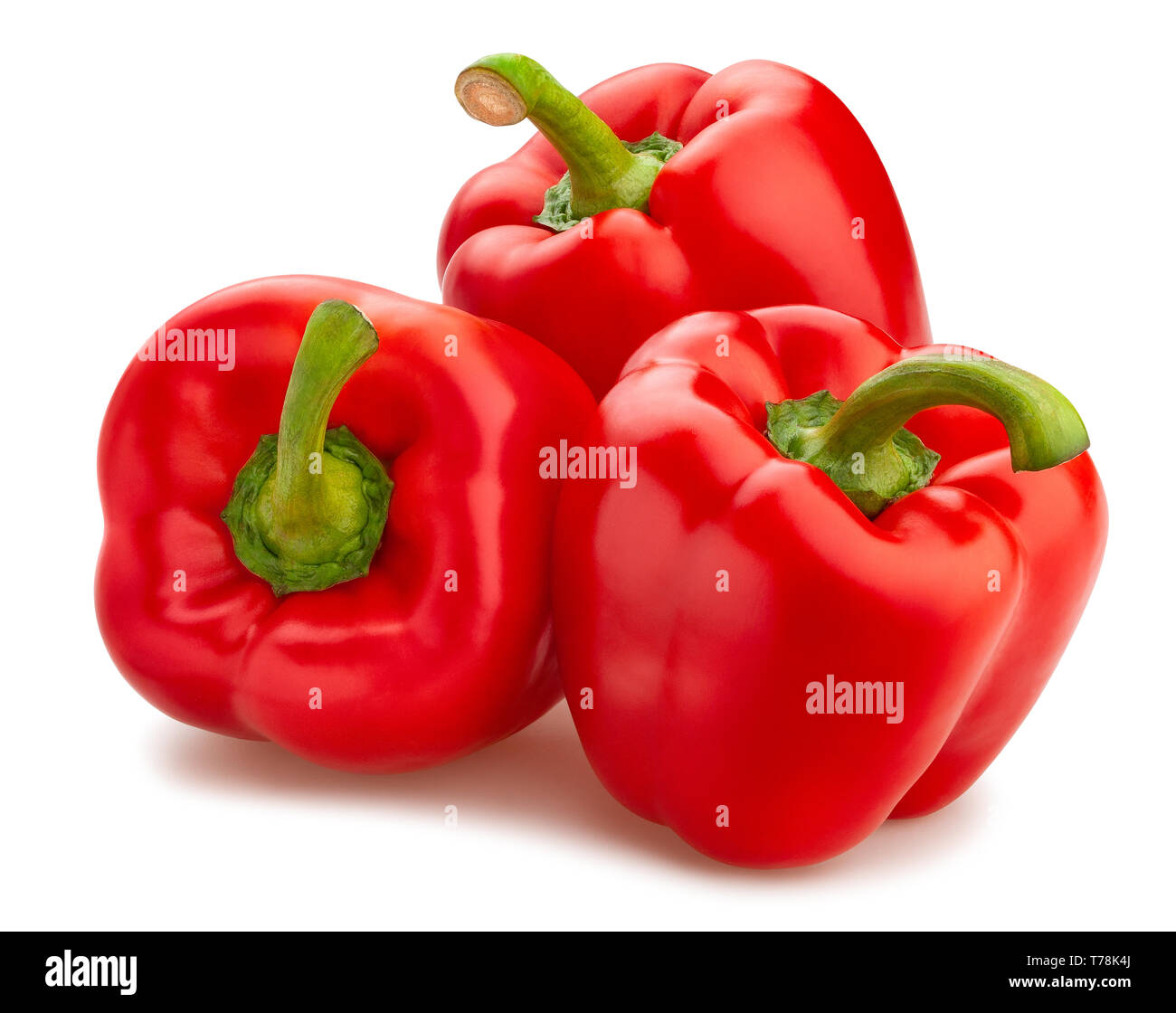 bell pepper path isolated Stock Photo Alamy