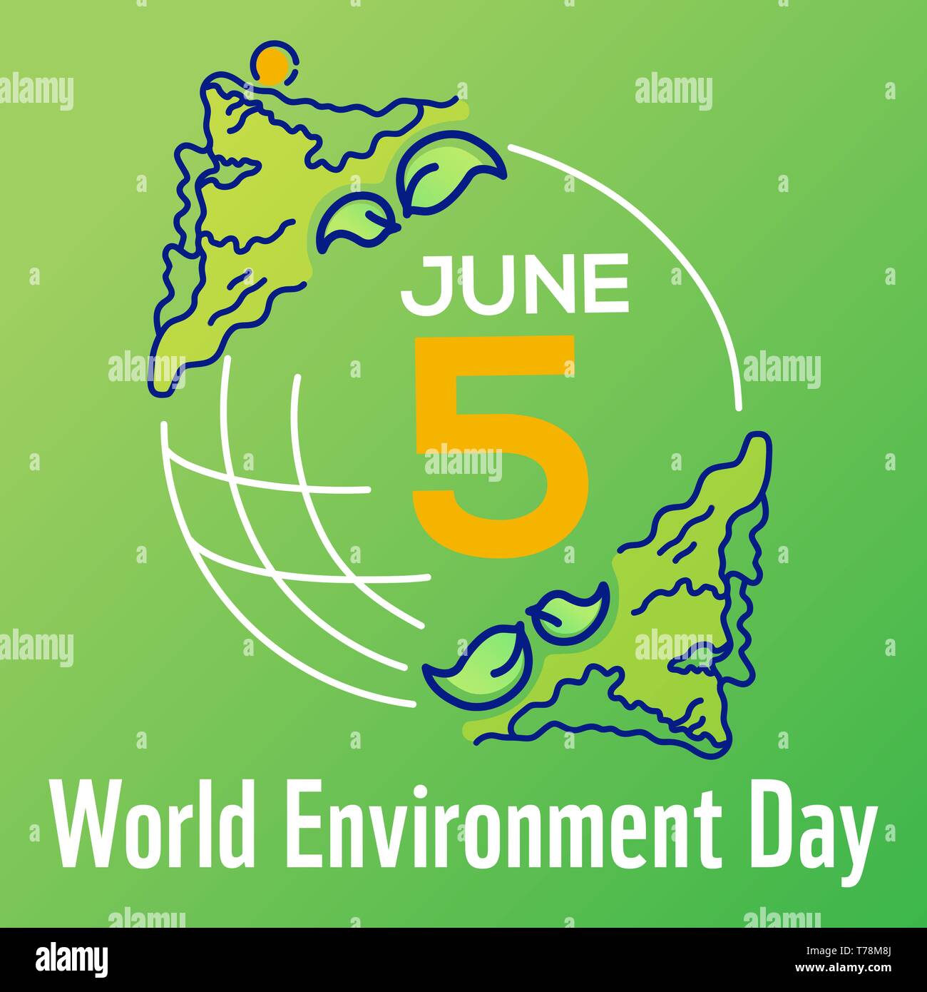 Eco Green Environmental Poster Vector Stock Photos Eco Green