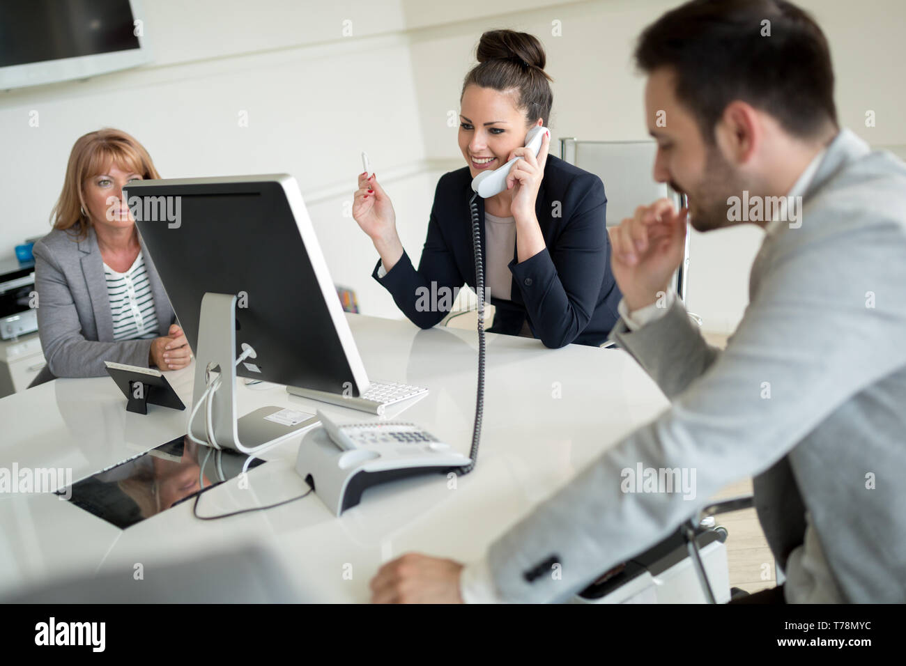 Sales agents hires stock photography and images Alamy