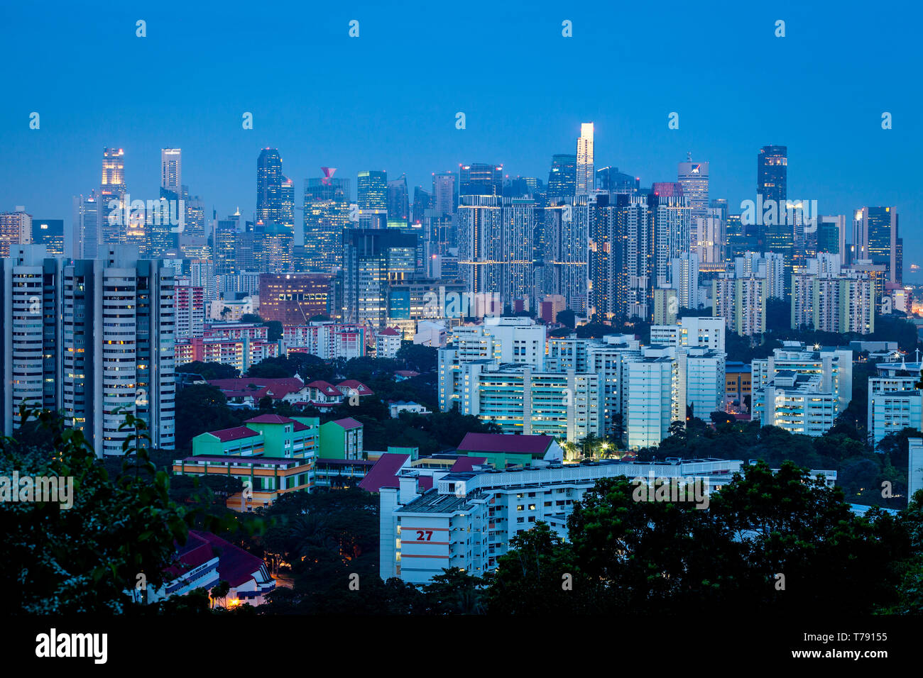Singapore landscape hi-res stock photography and images - Alamy