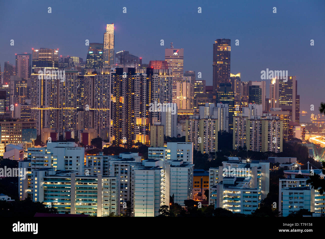 Singapore landscape hi-res stock photography and images - Alamy