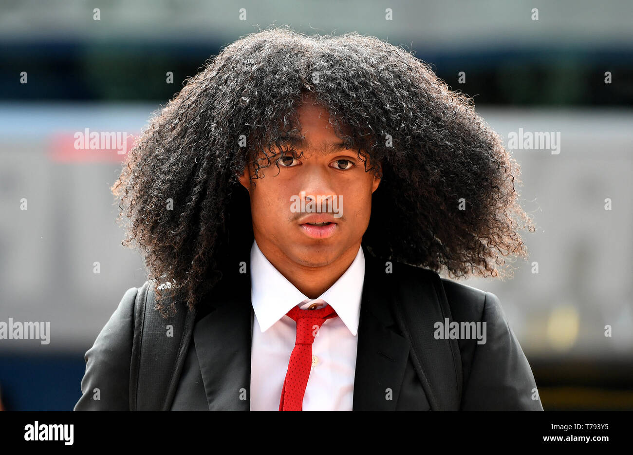 Manchester United S Tahith Chong Ahead Of The Premier League Match At The John Smith S Stadium Huddersfield Stock Photo Alamy