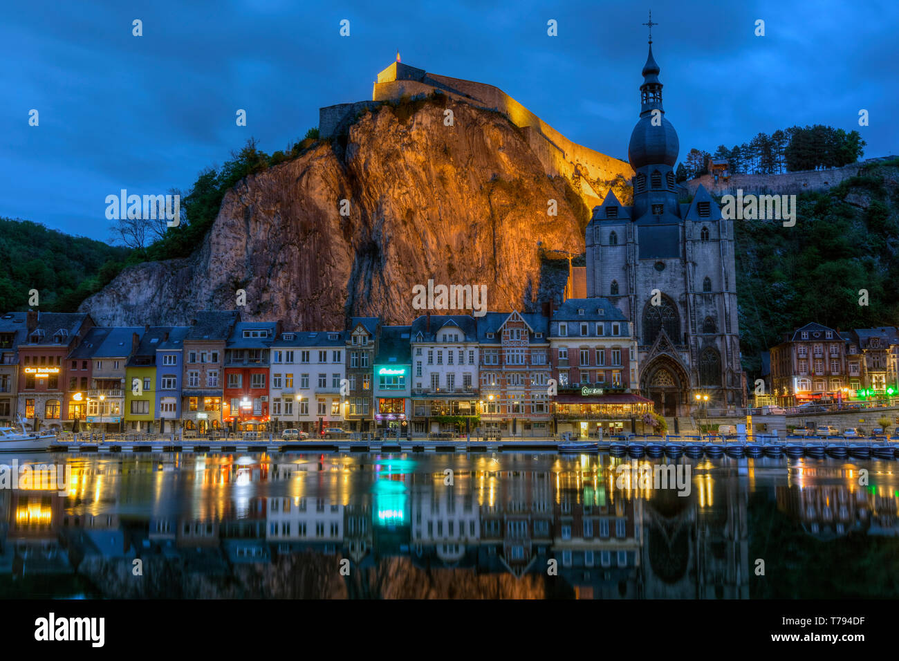 Dinant, Namur, Belgium, Europe Stock Photo