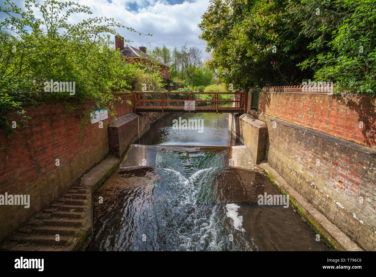 shotesham ford in norfolk uk Stock Photo - Alamy