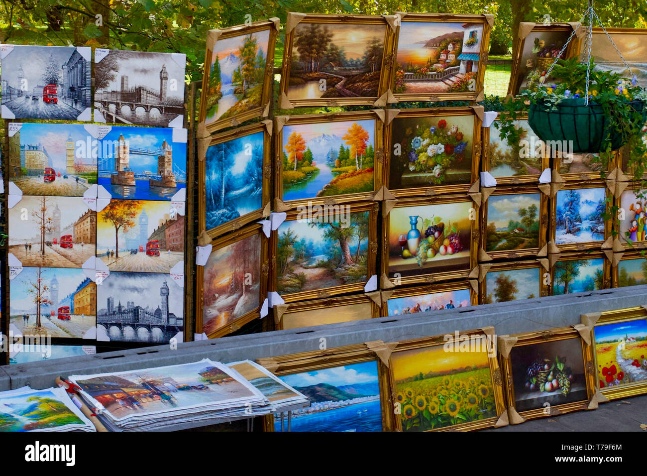 Cityscape paintings hi-res stock photography and images - Alamy