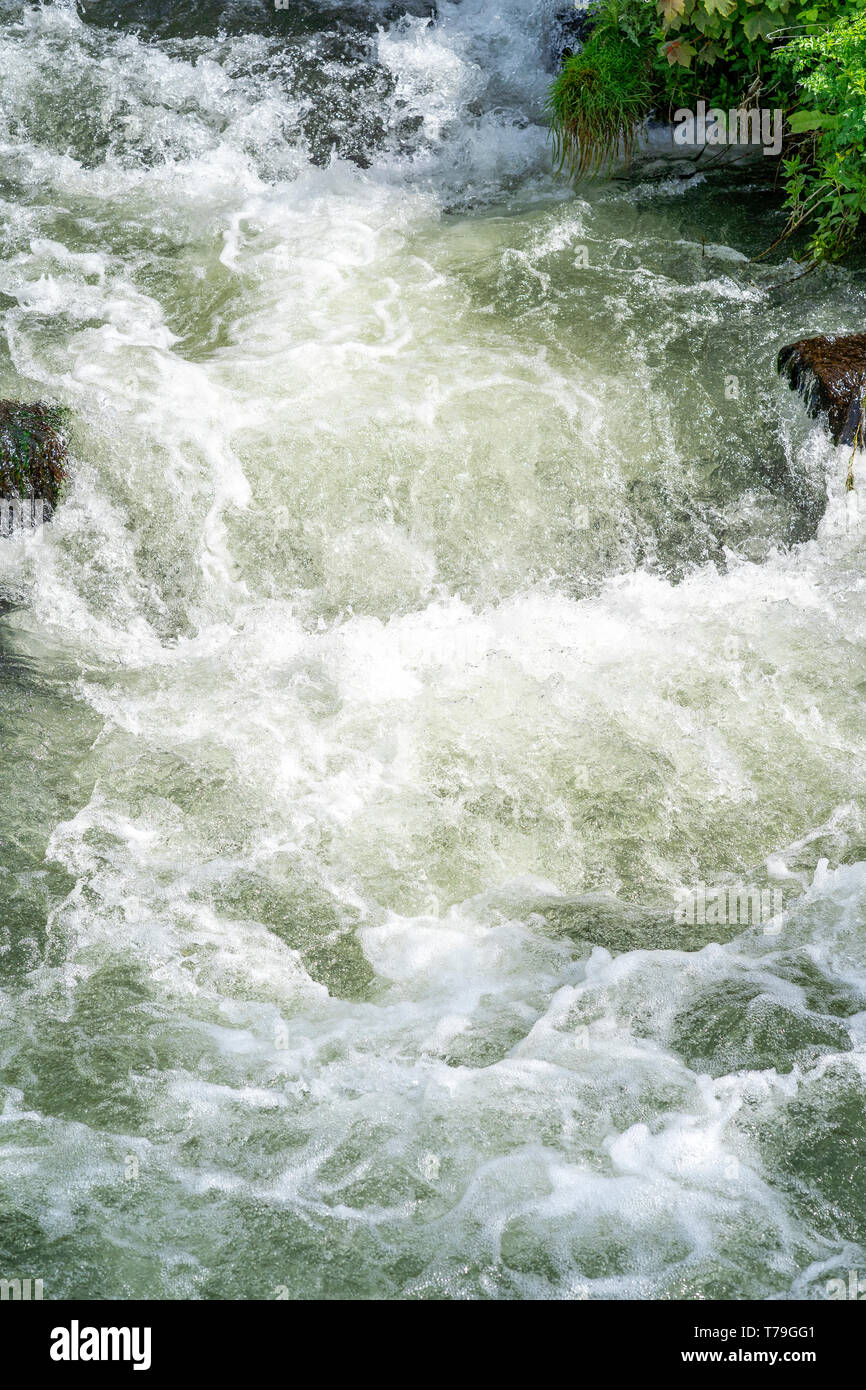 white water Stock Photo