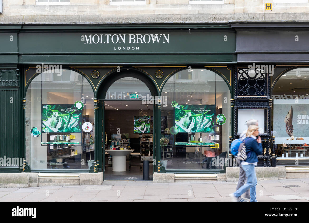 Molton Brown store in Union Street, Bath, England, UK Stock Photo