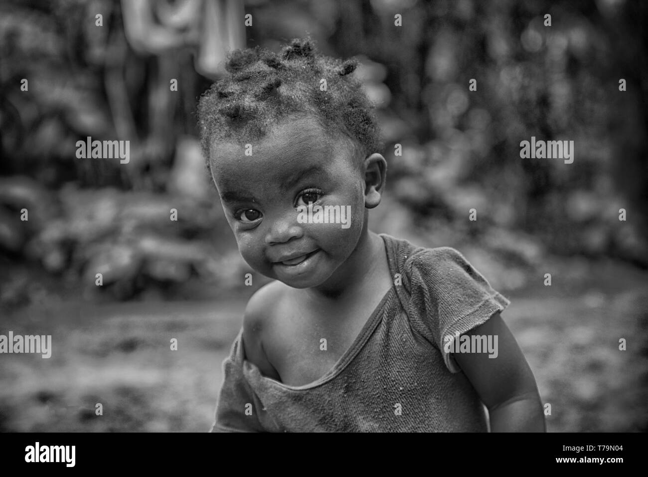 young African soul, her Name is Angel Uwamahoro she is 3 years old, she