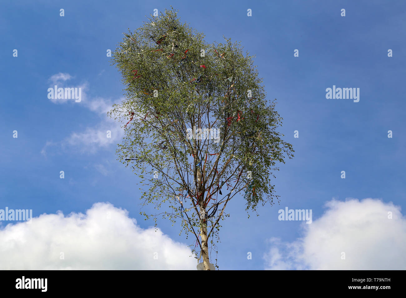Sign on maypole hi-res stock photography and images - Alamy
