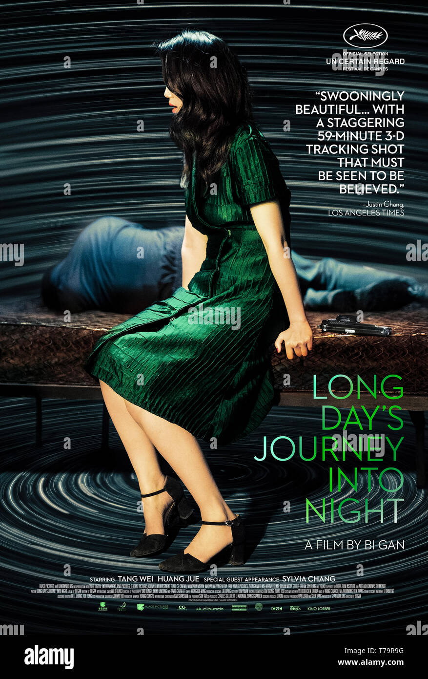 Long Day's Journey Into Night [Di qiu zui hou de ye wan] (2018) directed by  Gan Bi and starring  Wei Tang, Jue Huang, Sylvia Chang and Hong-Chi Lee. Chinese film noir about a man’s search for a women he loves and cannot forget. Stock Photo