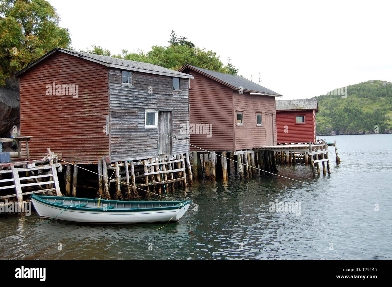 Outport Small Outport community, Newfoundland, Canada Stock Photo - Alamy